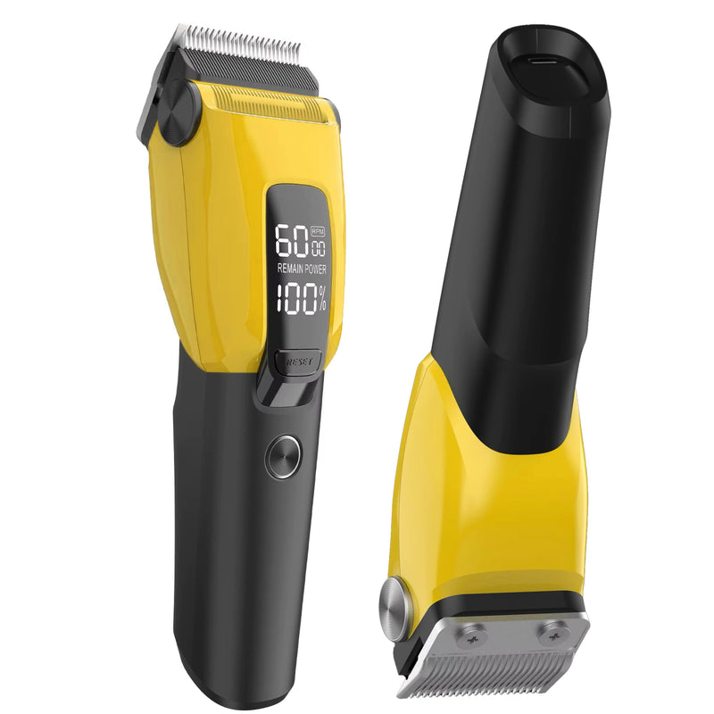 HamInWay Cordless Dog Clippers – Quiet Rechargeable Pet Grooming Clippers for Dogs & Cats – Low Noise Hair Trimmer with Stainless Steel Blade – USB Charging – Professional at-Home Grooming
