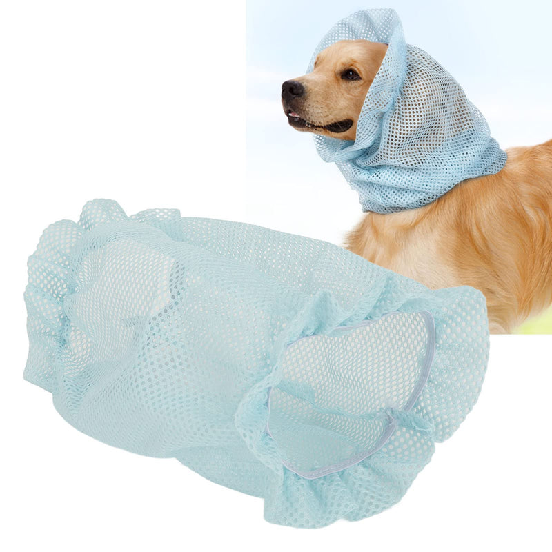 Earmuffs for Dogs, Mesh Fabric, Bug Proof Wrapped, Dog Earmuffs Sweater Style (S 18 x 13 x 3 cm)