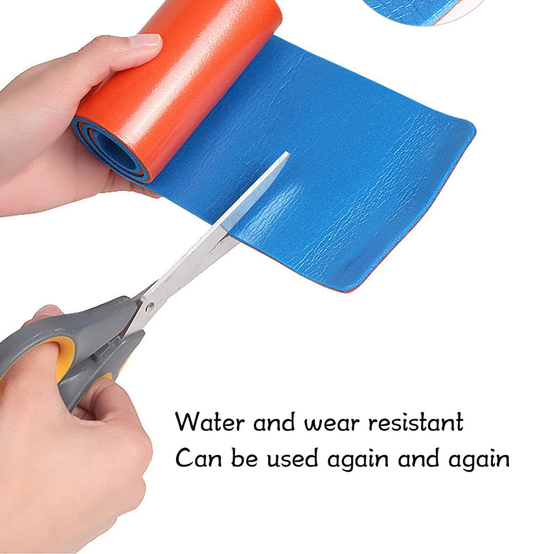Emergency Splint Roll, Polymer Foam Soft Malleable Cuttable Multipurpose First Aid Universal Aluminum Splint Waterproof Hard Wearing Reusable Aluminum Rolled Splint, for Pet Fracture Fixation(11*46CM)