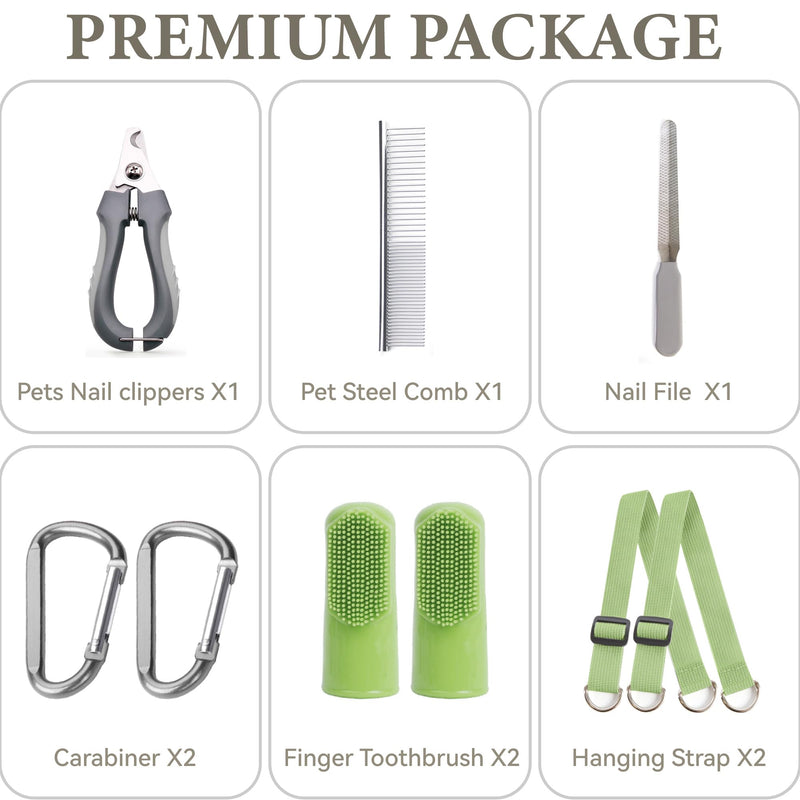 Dog Grooming Hammock – for Dogs Cat Grooming Hammock,Dog Sling for Nail Trimming with Dog Nail Clippers for Small Dogs,Dog Hammock for Nail Trim,Dog Hanging Harness for Nail Trimming XS ( Legs Distance :3.3-9" / Max W：20lb ) - PawsPlanet Australia