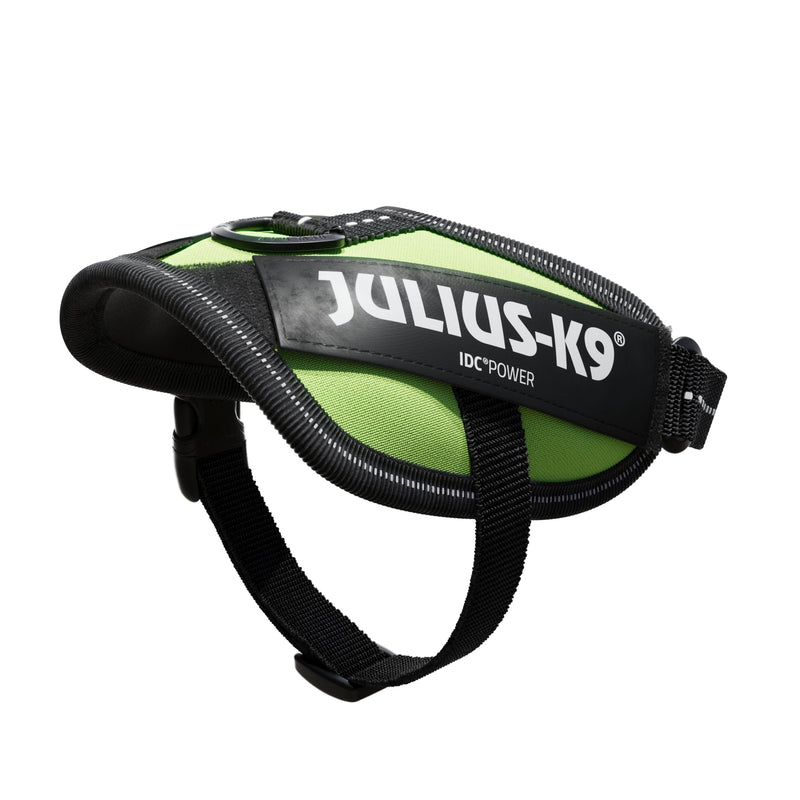 Julius-K9 Baby-Boys IDC Powerharness, Neon Green, 2XS/Baby 2 - PawsPlanet Australia