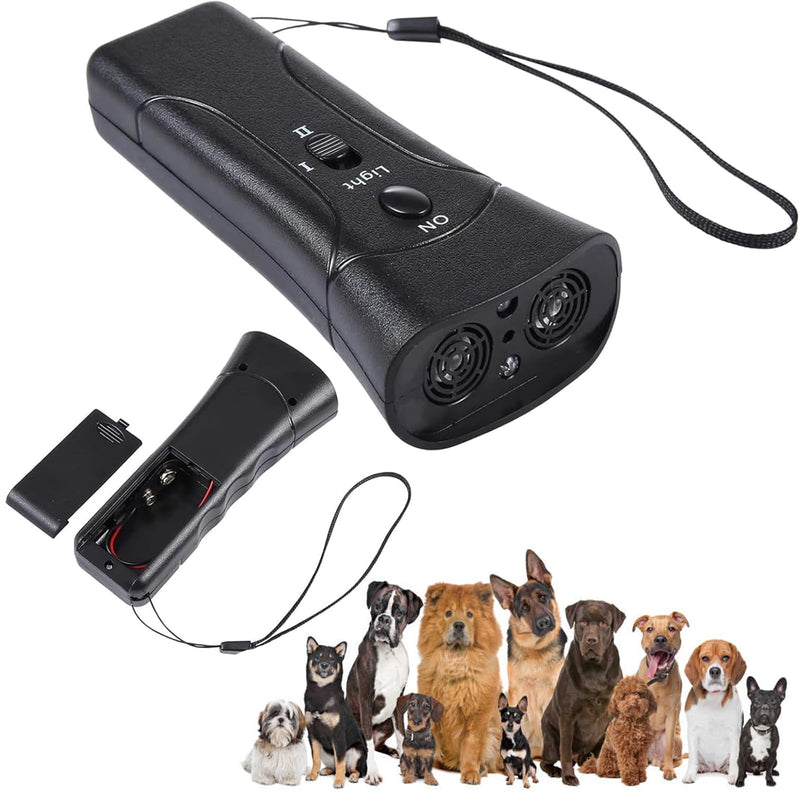 Dog Barking Control Devices, Pet Gentle Anti Barking Device, Ultrasonic Dog Barking Control Devices & Training Tool, 3 in 1 Bark Control Tool, Correct Poor Behavior, Indoor &Outdoor