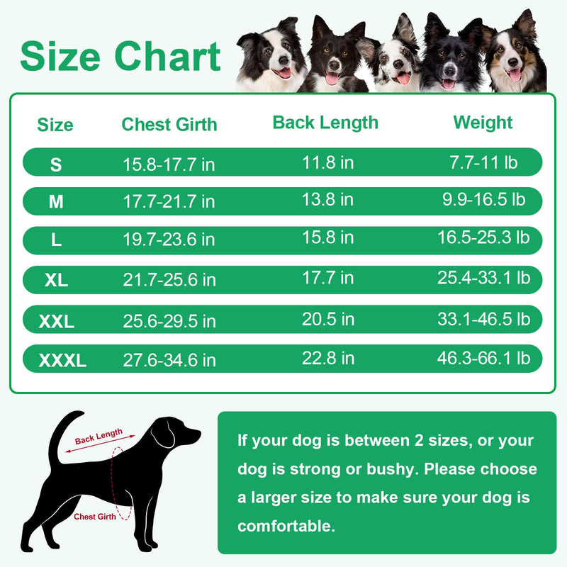 Dog Surgery Suit Female Spay Recovery Suit for Dogs, Dog Onesie Body Suits for Surgery Male Neuter, Breathable Dog Surgical Recovery Suit to Stop Licking Dog Cone Alternative for Dogs Puppy M - PawsPlanet Australia