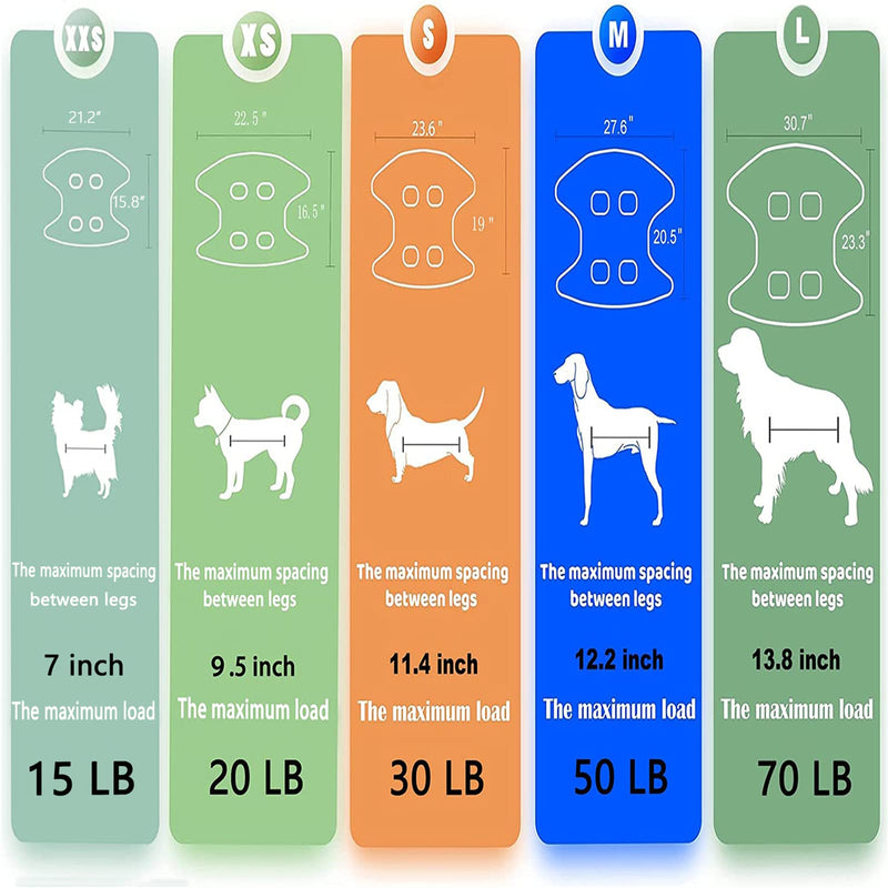 FEEGO Pet Grooming Hammock for Small Dogs & Cats, Dog Grooming Hammock, Pet Grooming Sling, Dog Grooming Harness, Pet Nail Clip Bag for Grooming, Cat Grooming Sling for Trimming Nail and Ear/Eye Care XXS (4-6) inch Blue - PawsPlanet Australia