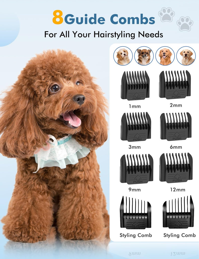 Quiet Dog Clipper, Professional Clipper, Dog Cat, Long Hair Cat Razor for Long Hair Cats, Electric Dog Trimmer, Cordless Hair Trimmer - PawsPlanet Australia