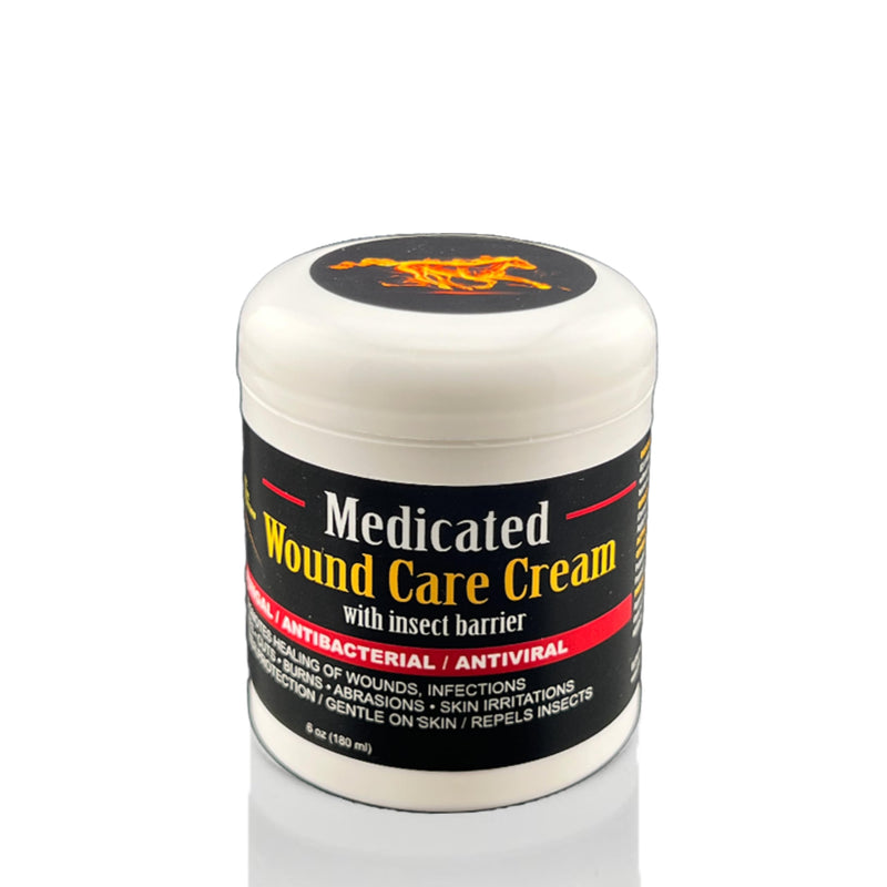 E3 Medicated Wound Cream for Horses, Dogs, Rabbits - Hot Spot Treatment Ointment - Dog Hot Spot Remedy & Paw Care - Non Greasy (1) 1