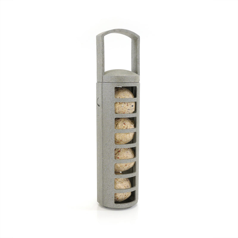 Rosewood Recycled Seed, Peanut and Fat Ball Feeder Set for Wild Bird Food, 25554, Green, Pcak of 3 - PawsPlanet Australia