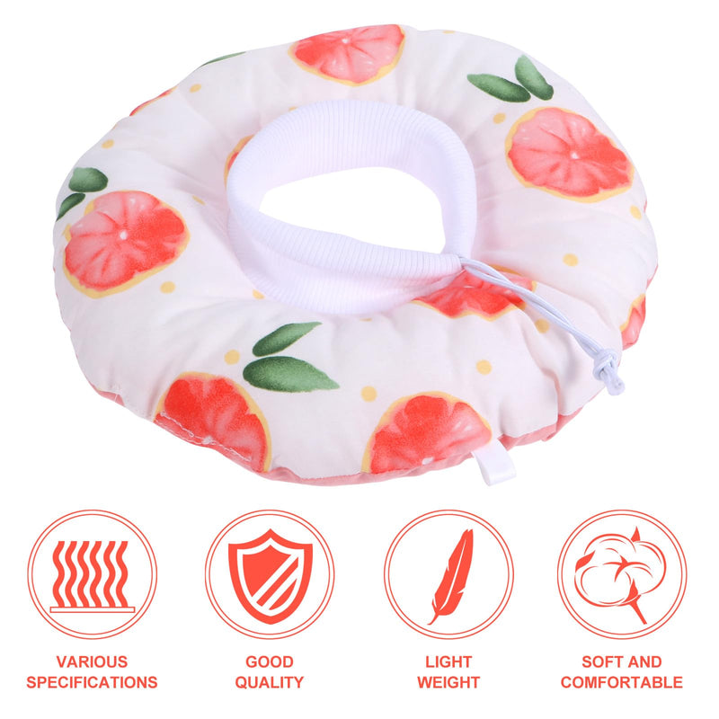 Alipis Cotton Recovery Collar for Cats in Pink Protects Pets from Wound licking Lightweight and beautiful protective collar for cats up to 7 kg after surgery