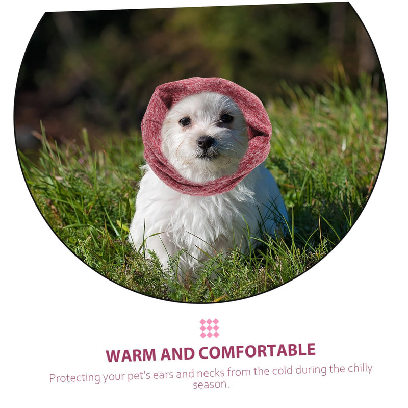 Gatuida Earmuffs for Dogs Puppies Reusable Elastic Dog Tube Washable Pet Ear Protection Protection Against Cold and Noise