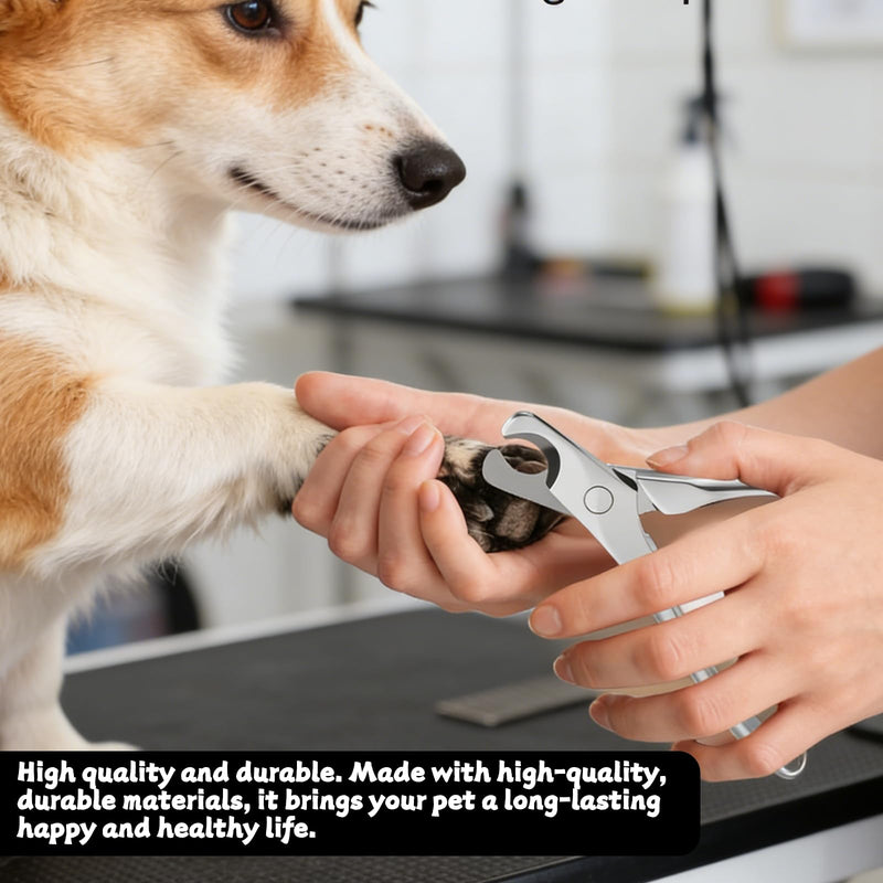 Heavy Duty Dog Nail Clippers Professional Pet Nail Trimmers Heavy Duty Pet Nails Clippers Sharp Safe with Ergonomic Handle for All Large Medium Small Dogs Cats - PawsPlanet Australia