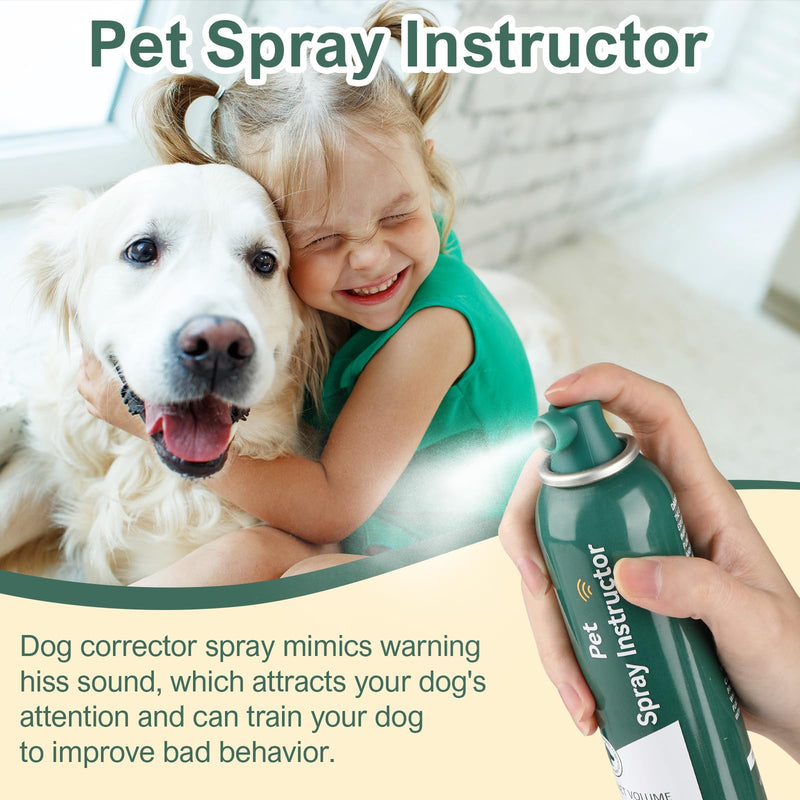 Dog Corrector Spray for Dogs 130ml 3 Pack Dog Corrector Dog Trainer. Stops Barking, Jumping Up, Place Avoidance, Food Stealing, Dog Fights, Attack & Unwanted Behavior. Safe, Humane & Effective green-3 - PawsPlanet Australia