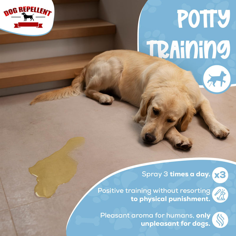 Natural Pet Deterrent Spray! No Chew Spray for Dogs, Potty Training for Puppies & Dogs, for Indoor & Outdoor Use, Bitter Spray for Pets, Safe, Effective, Made in The USA, 8 oz 8 Fl Oz - PawsPlanet Australia