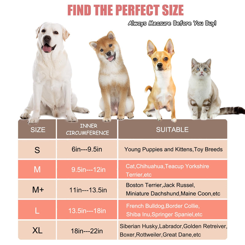 Inflatable Dog Cone Collar,Waterproof Soft Dog Donut Cone for Large Medium Small Dogs Cats, Recovery Pet E-Collar Alternatives After Surgery (Suit Blue, Small) Suit Blue