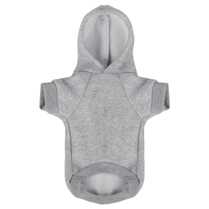 Comfortable Polycotton Dog Hoodie: Soft, Lightweight Puppy Vest for Small and Large Dogs, Highlighting The Heartfelt 'I Only Love My Bed, My Mama, I'm Sorry' Slogan Print Grey Medium - PawsPlanet Australia