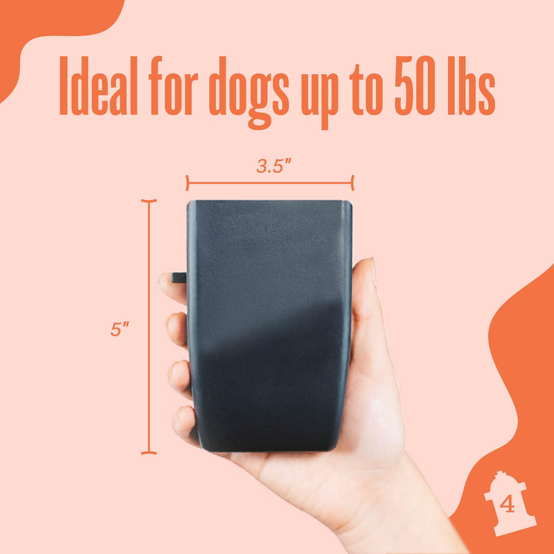 Loovipet® Carryit® Premium Patented Pet Waste Carrier, Locks in Odors, Carry Bagged Waste to Trash Can, Walk Hands-Free, Amazing Dog Poop Holder with Bag Dispenser, Belt Clip, Leash Clip (Dusk) 1 Count (Pack of 1) Dusk