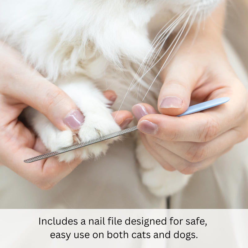 AIXINPET Dog & Cat Nail Clippers and Trimmers - with Free Nail File, Protective Guard to Avoid Over Cutting, Extra Sharp Blade - Suitable for Small to Large Dogs, Puppies, Birds and Rabbits (Large) - PawsPlanet Australia