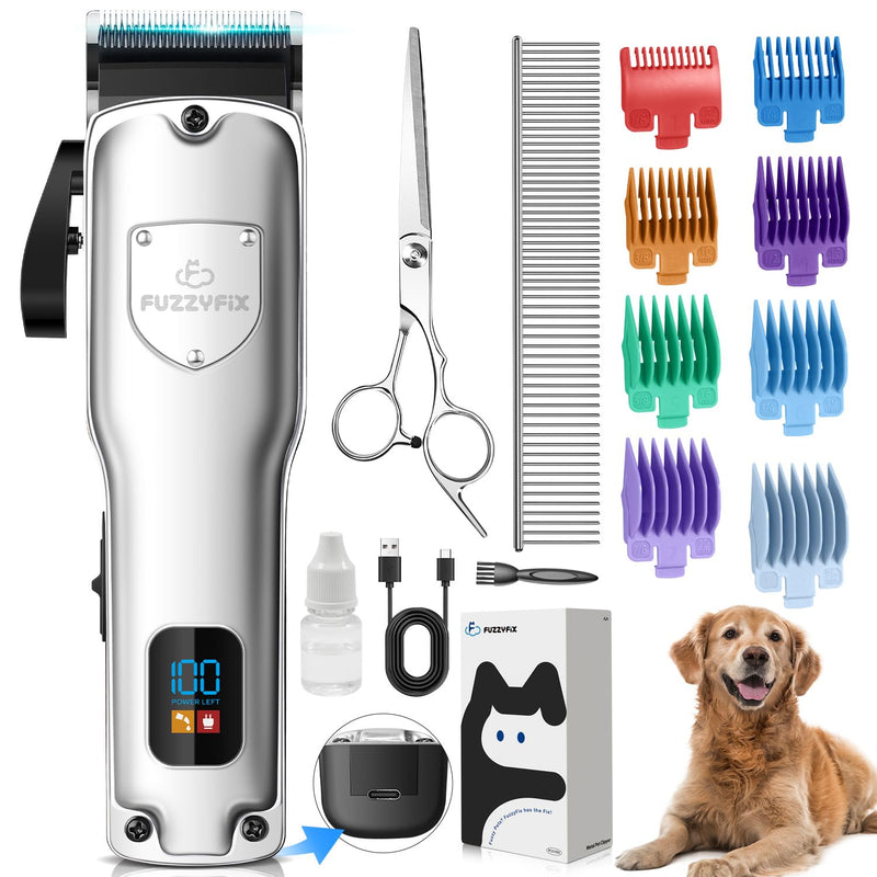 Dog Clippers for Grooming for Thick Heavy Coats with Replacement Blade - PawsPlanet Australia