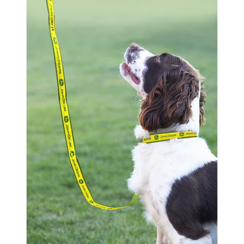 John Deere Pet Leash. Licensed Dog Leash, Small Leash for Dogs & Cats. A Shiny & Colorful Dog & Cat Leash Licensed by John Deere for All The Farmers, Contractors & Fans of John Deere Tools - PawsPlanet Australia