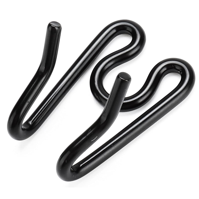 (5 Pack) Stainless Steel Prong Collar Links Designed for H. Sprenger 2.25mm CollarExtra Links, Black - PawsPlanet Australia