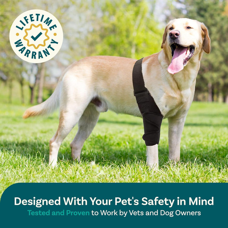 Dog Knee Brace Dog Knee Brace for Torn Acl Hind Leg Dog Leg Braces for Back Leg Size Medium Dog Acl Brace Hind Leg Acl Brace for Dogs Rear Leg Dog Knee Brace for Luxating Patella