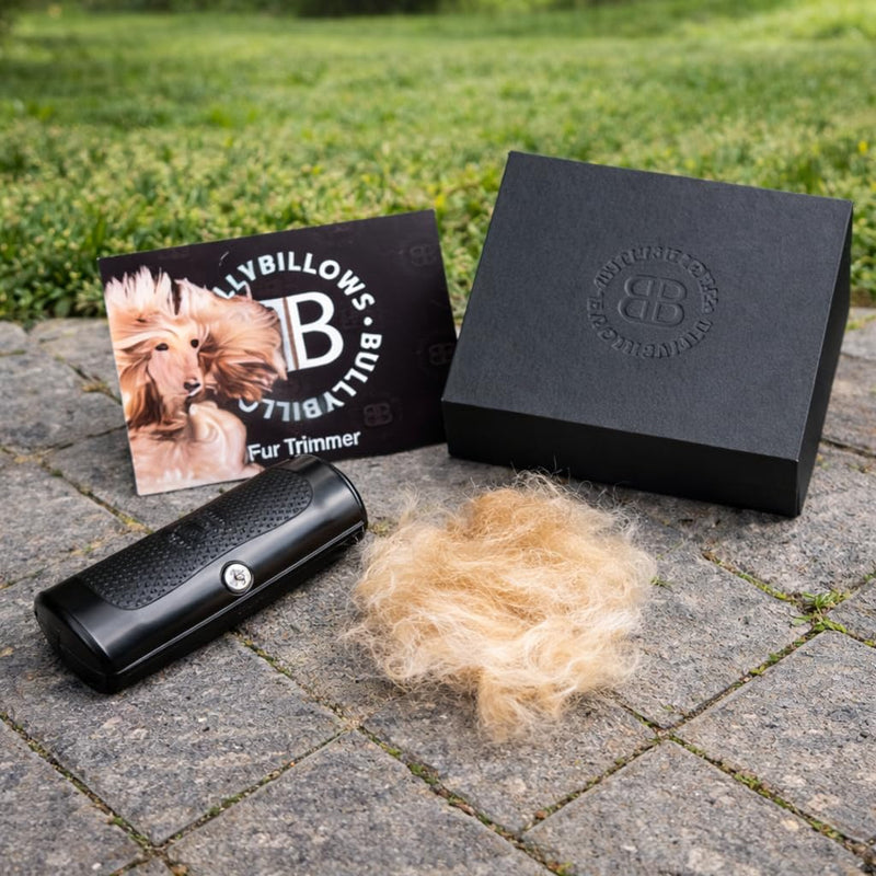BullyBillows Deshedding Brush for Dogs, Cats & Horses – Slicker Dog Brush for Shedding & Grooming – Gentle Pet Grooming Tool with Wide Shallow Comb – Black Black - Comb set - PawsPlanet Australia