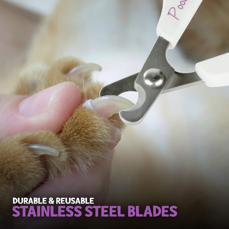 Cat Nail Clipper, Dog Nail Trimmers – Pet Claw Scissors for Cats, Dogs, Rabbits & Small Animals – Sharp Stainless Steel Professional Grooming Tool - Gentle Yet Effective - PawsPlanet Australia