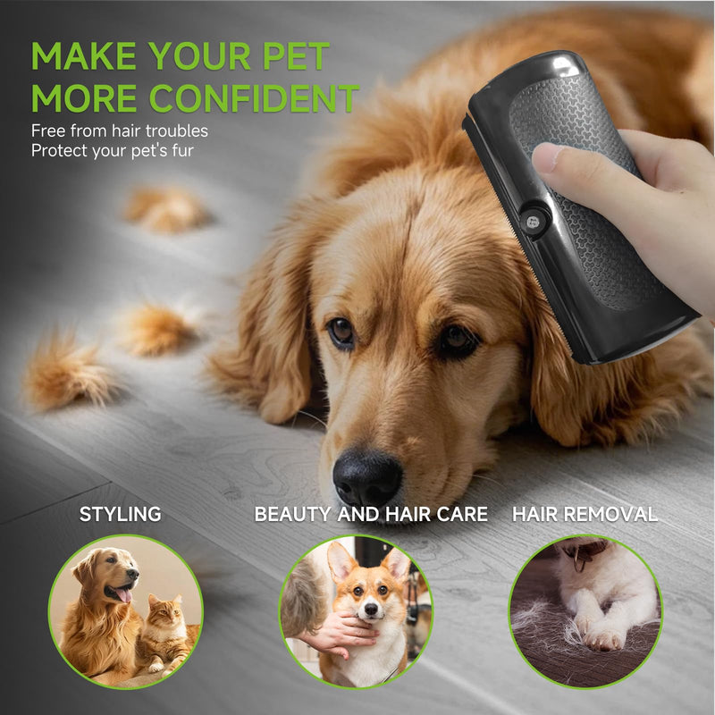 Groompro Deshedding Brush for Pets –Easy Hair Removal Tool，Dog Brush for Shedding，Furminator for Dogs，Cats, Rabbits, Horses 1 - PawsPlanet Australia