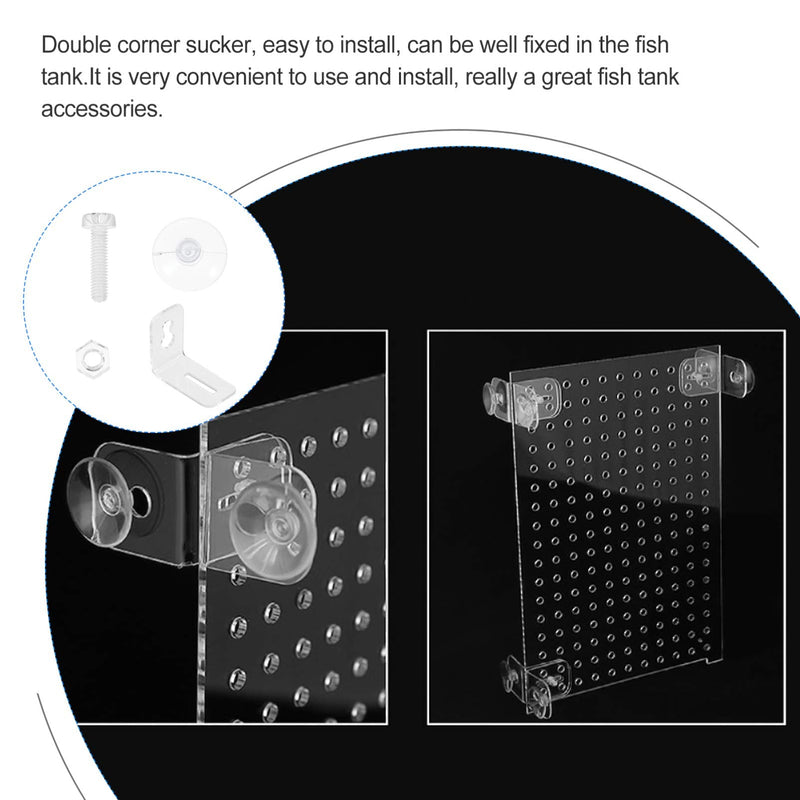 1 Set Fish Tank Board Aquarium Board Aquarium Divider 55 Gallon Aquarium Separator Fish Divider Tank Divider Tool Trays Fish Tank Acrylic Plate Cover Plate