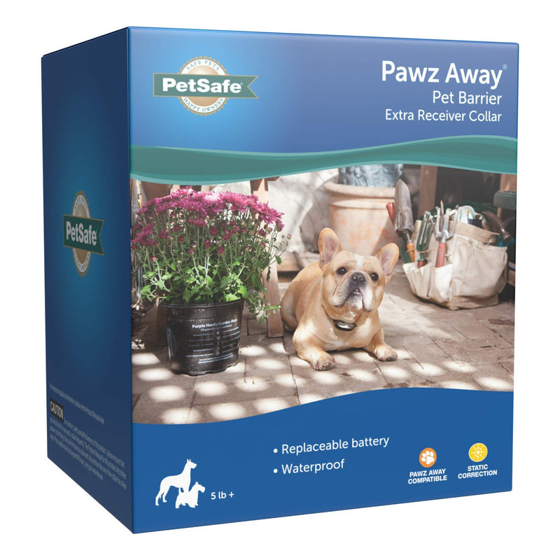 PetSafe Pawz Away Extra Receiver Collar - Waterproof Receiver Collar - Pet-Proofing System for Dogs & Cats - Additional Receiver Collar - System Sold Separately - PawsPlanet Australia