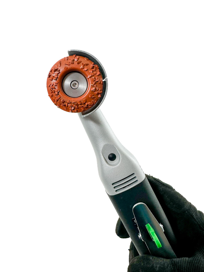 Orange Heavy Grit Dome Top 2" Disc - Durable and Efficient Hoof Trimming Tool for Overgrown Hooves - Ideal for Goats, Horses, Sheep, Pigs, & Cattle - Compatible Tools