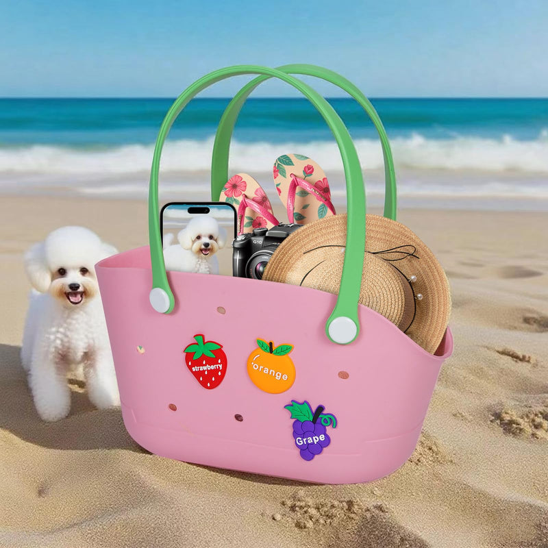 Dog Carriers for Small Dogs,Lightweight Dog and Puppies Tote Bag Carrier,Suitable for Small Dogs and Cats Traveling,Fits Dogs 4 lbs to 8 lbs,Fashion Beach Bag,Outing, Travel,Pink - PawsPlanet Australia