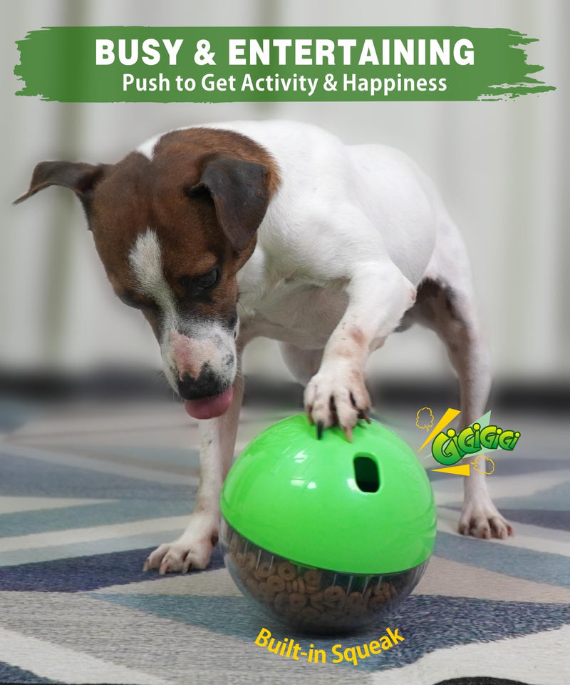 Dog Treat Toy - Interactive Dog Toys for Boredom Busy, Enrichment Toys for Dogs Mental Stimulation & Mentally Stimulating （Green） - PawsPlanet Australia