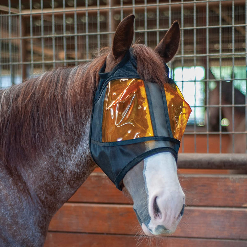 Restoration Equine Mask L Black