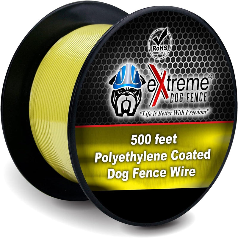500 Feet of 20 Gauge In Ground Electric Dog Fence Extreme Boundary Wire for Creating or Expanding Your Pet Containment Area 500 Feet