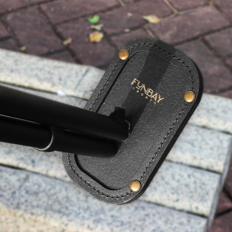 Magnetic Leather Barrel Rest for Shotguns, Sporting Clays Accessories, Trap Shooting Accessories, Skeet Shooting and Five Stand Muzzle Rest Outdoor Hunting - PawsPlanet Australia