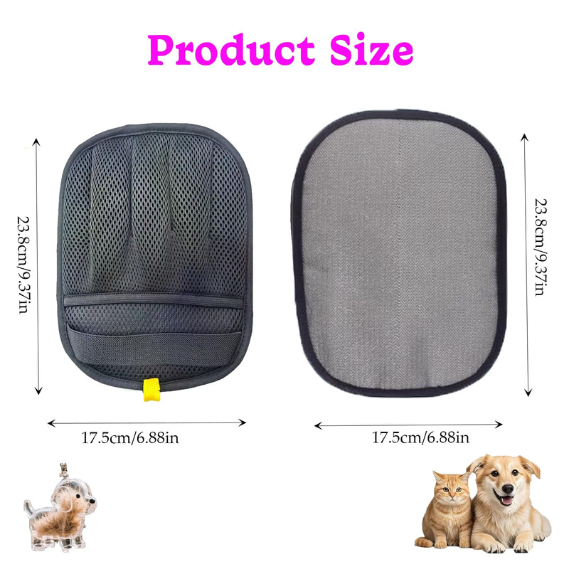2Pcs Pet Hair Removal Glove for Dogs & Cats,The Magic Brush Pet Hair Remover,Five-Finger Electrostatic Pet Hair Gloves for Furniture,Car,Couch,Carpet,Essential Pet Supplies 2 Packs - PawsPlanet Australia