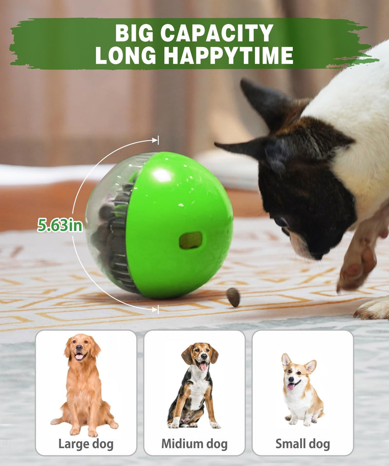 Dog Treat Toy - Interactive Dog Toys for Boredom Busy, Enrichment Toys for Dogs Mental Stimulation & Mentally Stimulating （Green） - PawsPlanet Australia