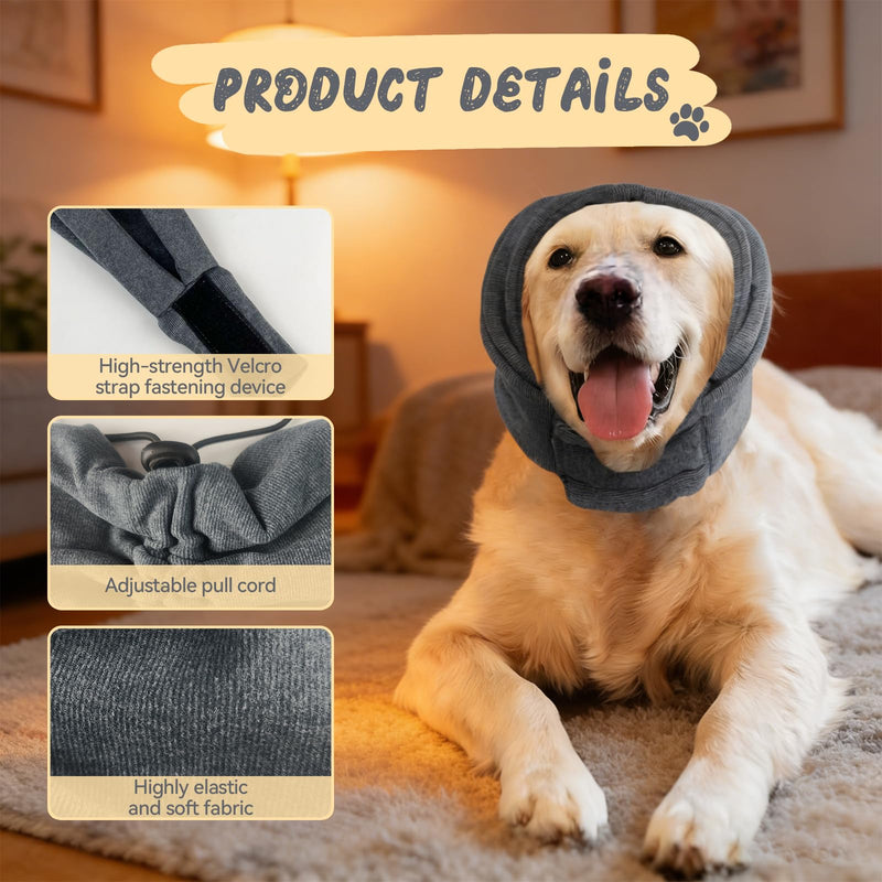 Dog Ear Protection, Ear Protection, Dog Polyester Material, Ear Muffs for Dogs, Adjustable, Noise Protection, Dog Earmuffs, for Small, Medium and Large Dogs, Outdoor Sports