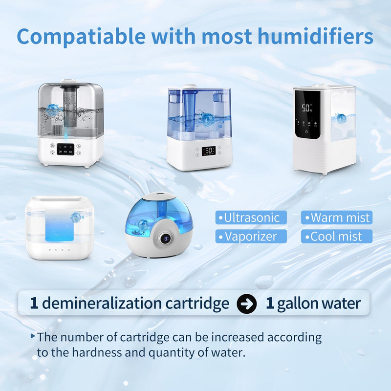 Humidifier Cleaner Fish 12-Pack for Most Humidifiers and Fish Tanks, Humidifier Cleaning Fish and Demineralization Cartridge for humidifiers, Tank Cleaner tablets, Purifies Water, Fights Slime & Odor - PawsPlanet Australia