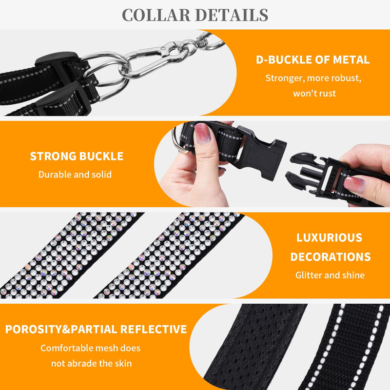 Sparkly Rhinestones Y-Shape Pet Dog Harness Size XL – Fashionably Functional Gear for Trendsetting Dogs Everywhere - PawsPlanet Australia