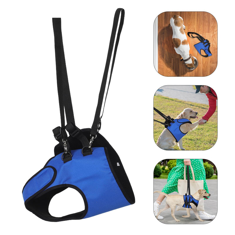 COLLBATH Dog Carrier Harness for Seniors and Injured Dogs, Adjustable Front Leg Aid Harness with Padded, Breathable Assistance Belt for Mobility Rehabilitation, Durable and