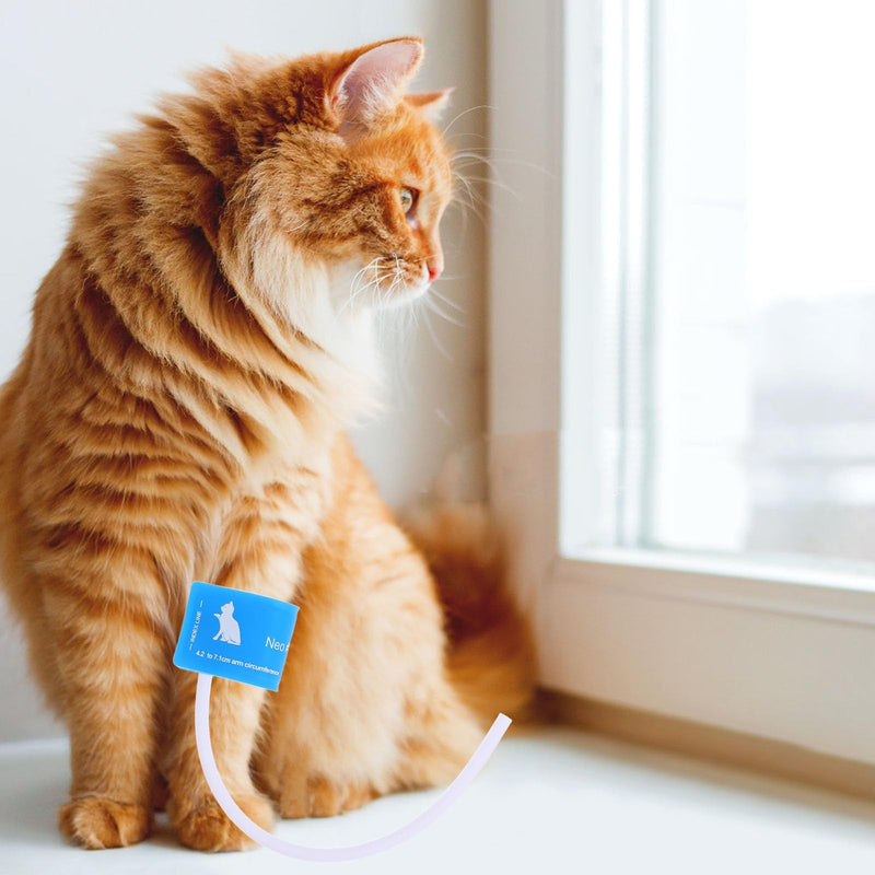 MAGICLULU Blood Pressure Cuff for Pets, Cats and Animals, with Plastic and Fabric, Easy to Use, Accurate Measurement, For Home Use by Pet Owners