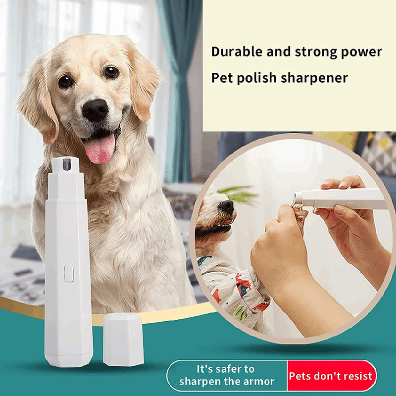 Dog Clippers and Nail Grinder Low Noise Cordless Rechargeable Dog Clippers and Nail Grinder for Grooming - PawsPlanet Australia