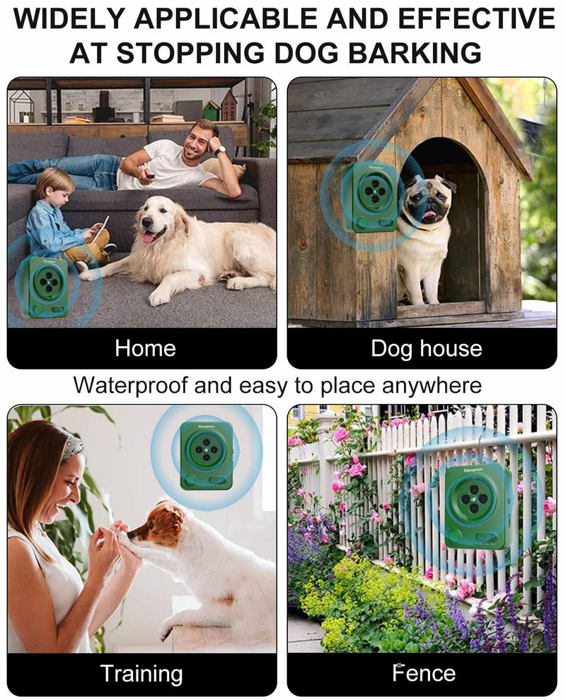 Ultrasonic Dog Barking Control, 2025 Rechargeable Waterproof Anti Barking Device with 3 Control Modes, Effective Sonic Deterrent Bark Box for Small Medium & Large Dogs - PawsPlanet Australia