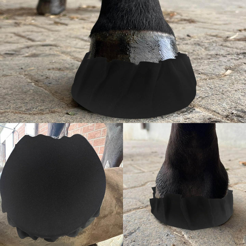 12 Pack Horse Hoof Tape Cotton Strong Sticky Horse Hoof Wraps Simple, Breathable Magic Cushion Hoof Packing for Hoof Wound Management and Laminitis Abscess Relief Additional Protection for Horse Hoove - PawsPlanet Australia