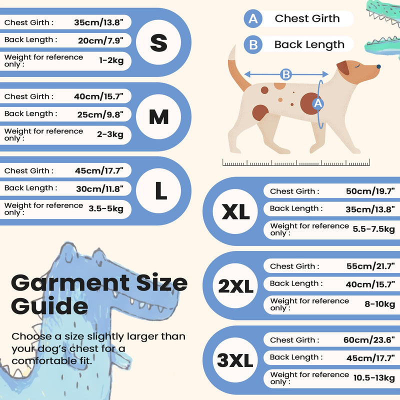 Dog Surgery Suit for Dogs After Surgery, Anti Licking Dog Spay Neuter Recovery Suit, Soft Cotton Onesie Cone Alternative for Small Dogs Male Female, Honey Yellow 2XL