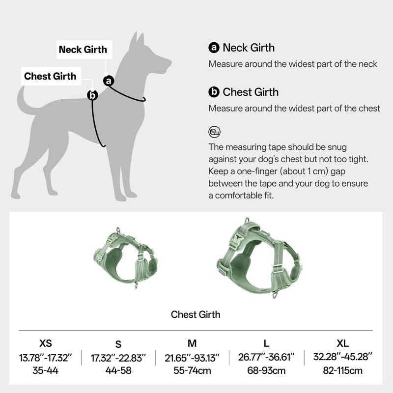All-Weather No Pull Dog Harness Reflective Vest Harness QR Code Anti-Lost Adjustable Quick-Release Buckle Soft Padded Breathable Harness for Small Medium Dogs (Light-Burgundy, S) Light-Burgundy - PawsPlanet Australia