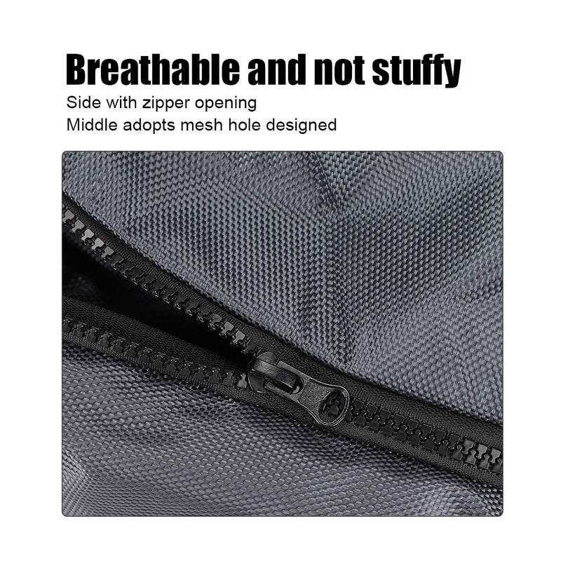 Jeanoko Oxford Cloth Anti-Scratch Indoor Pet Injuries Protection Bag Paralyzed Dog Drag Pouch with Safety Lock Buckle(M) - PawsPlanet Australia