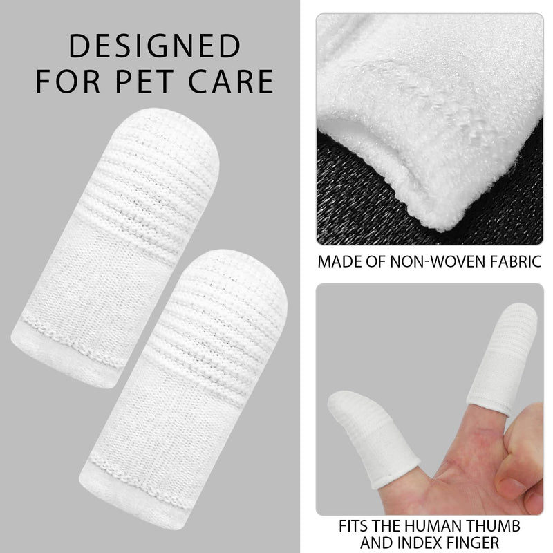 12 Pack Pet Finger Toothbrush, Dog Toothbrush, Cat Toothbrush, Efficient Cleaning, Pet Dental Care, Anti Plaque