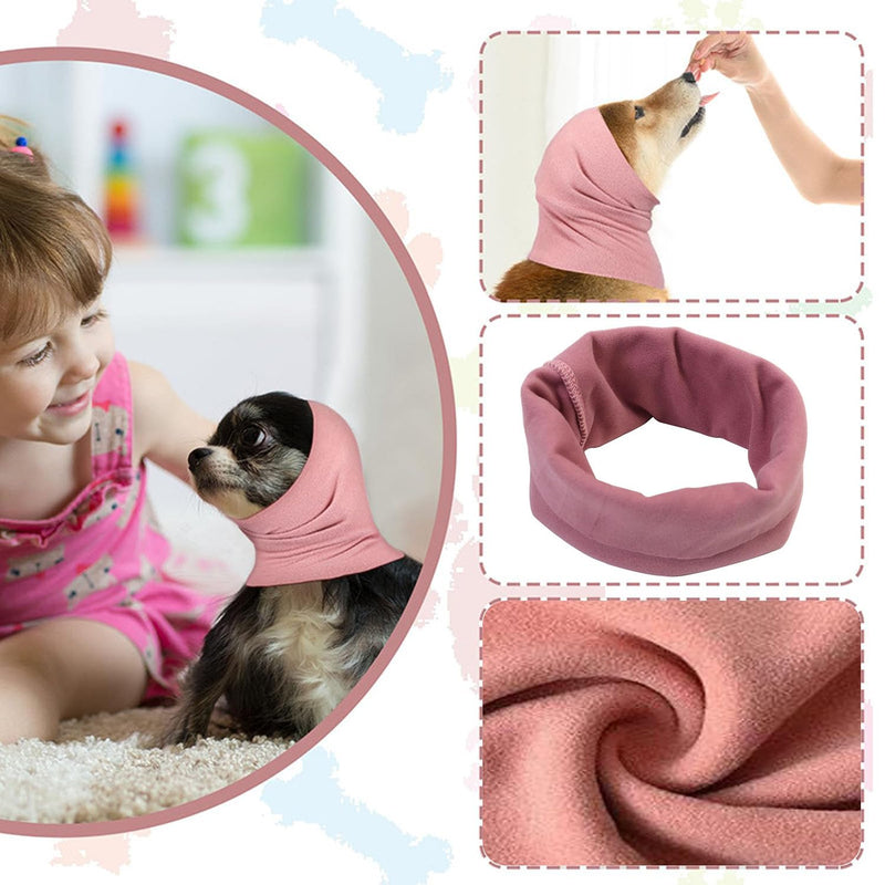 Anxiety Relief Dog Snood - Ear Protector Muffs With Calming Hood and Noise Protection Headband
